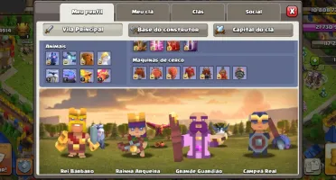 Conta Clash of clãs toda full CV 15