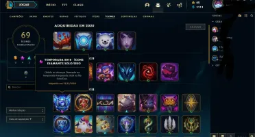 Conta league of legends- Diamante2