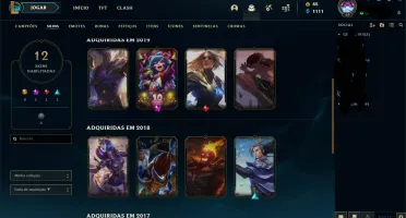 Conta league of legends- Diamante2