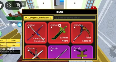 Conta de blox fruits full