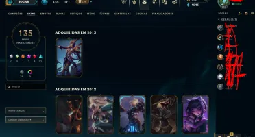 Conta League Of legends Season 2, Janna Vitoriosa/RivenCamp