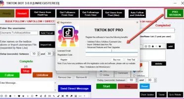 ✅ Tiktok Bot Pro Versão Pro