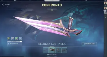 Conta valorant com mais de R$700 gastos com skins e passes