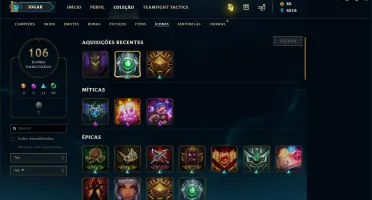 CONTA PLATINA IV 118 CAMPEÕES