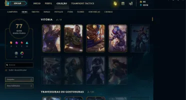 CONTA PLATINA IV 118 CAMPEÕES