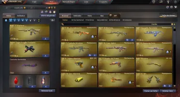 Conta Crossfire AL Marechal 13 VIPS Com muitas armas antigas