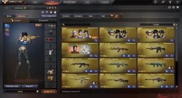 Conta Crossfire AL Marechal 13 VIPS Com muitas armas antigas