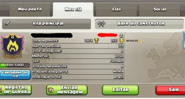 Clã - Clash of Clans