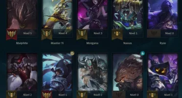 🟢 CONTA SMURF PLATINA 4 🔥 SEASON 10 💎 8K ESSÊNCIAS