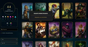 [Entrega Automática] Conta Lol Platina, 35K Ea, 44 Skins