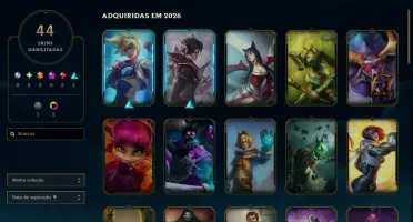[Entrega Automática] Conta Lol Platina, 35K Ea, 44 Skins