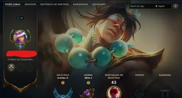 [Entrega Automática] Conta Lol Platina, 35K Ea, 44 Skins