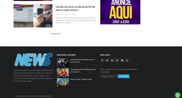Script Portal De Notícias Responsivo 2022 Totalmente Php