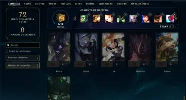 Esmeralda 1 com 40 Champs e 4 Skins