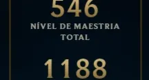 Conta antiga, com quase todos os campeões