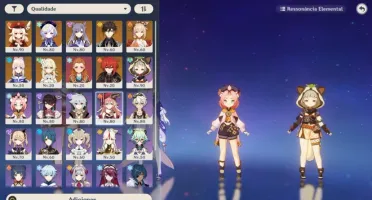 AR 55 Zhongli* Klee* Kokomi* Yoimiya* Qiqi c2 +