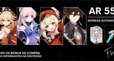 AR 55 Zhongli* Klee* Kokomi* Yoimiya* Qiqi c2 +