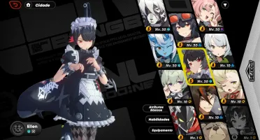 Conta ZZZ Ellen, Grace, Lycaon, Soukako C6 + arma T5