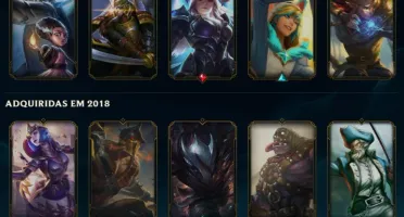 Conta LoL Plat 2 4 Skin Lendária