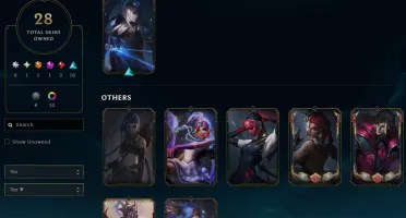 Conta de LOL Silver quase todos os campeoes e jinx exalted