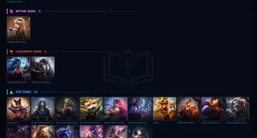 Conta de LOL Silver quase todos os campeoes e jinx exalted