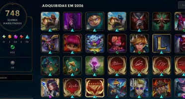 Contas   Conta Colecionador | Itens Exclusivos