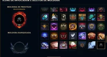 Conta de LoL Nv298 Unranked
