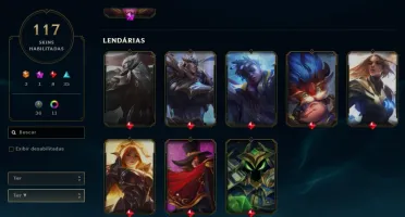 Conta de LoL Nv298 Unranked