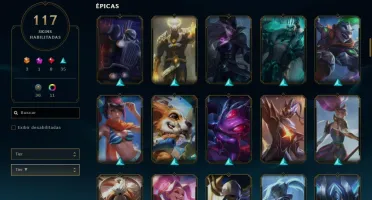 Conta de LoL Nv298 Unranked