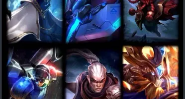 CONTA LOL OURO 4 COM BORDA S6 E SKINS LENDÁRIAS
