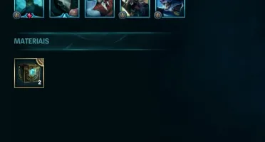 CONTA LOL OURO 4 COM BORDA S6 E SKINS LENDÁRIAS