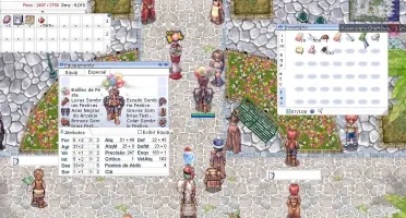 Arqueiro lv30 e Mago lv31 + 250 medicinas/manual + 124diario