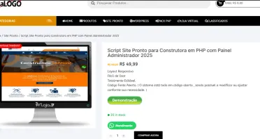 Script Loja Virtual Casa Dos Scripts Wordpress