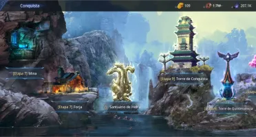 Guerreiro nível 60 entrando em Clan pega 66k de poder