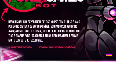 Bot PokeXGames - CAVEBOT/FISHING/CAUGHT/COLETA