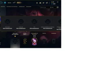 Conta league of legends