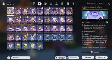 ACC Honkai Star Rail Castorice Acheron Ruan Mei + 23k Jades