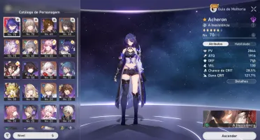 ACC Honkai Star Rail Castorice Acheron Ruan Mei + 23k Jades
