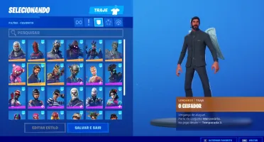 CONTA NO FORTNITE DESDE A SEASON 2 E COM SALVE O MUNDO