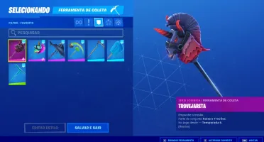 CONTA NO FORTNITE DESDE A SEASON 2 E COM SALVE O MUNDO