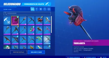 CONTA NO FORTNITE DESDE A SEASON 2 E COM SALVE O MUNDO