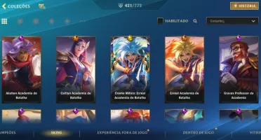 Conta Wild Rift 421 skins