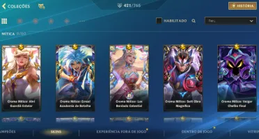 Conta Wild Rift 421 skins