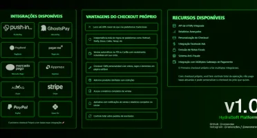 Script Gateway de Pagamentos e Checkout Próprio v1.0 (SaaS)