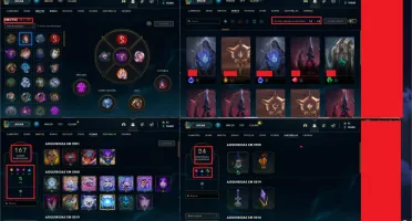 Conta lol + 181 Skins  R$1000,00