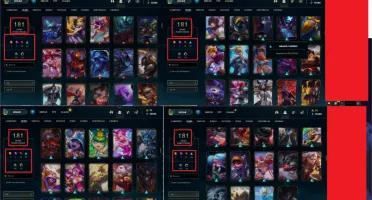 Conta lol + 181 Skins  R$1000,00
