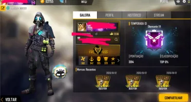 Conta FREE FIRE