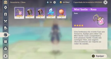 Conta genshin ar 50 , serve N/A , para pc e mobile