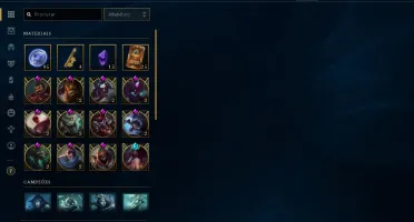 Conta lol lvl 363 com 2300 de RP, 150 skins, 13 gemas