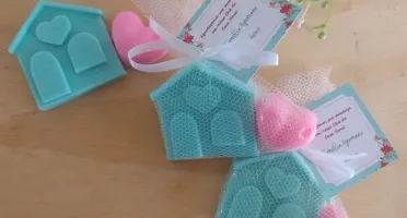 Sabonete Casinha com Coracão